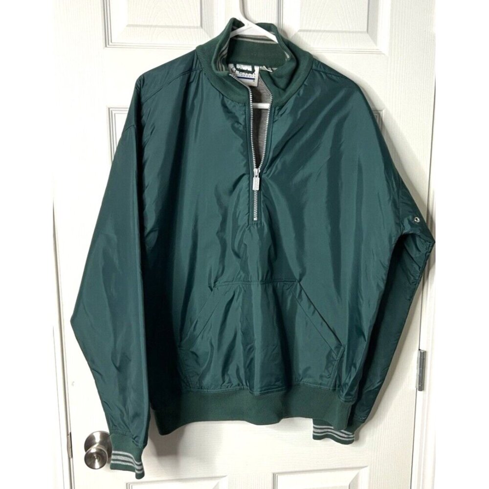 Vintage Men's Gear for Sports Pullover - Quarter Zip with Kangaroo Pouch - M